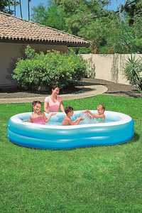 Piscina Insuflável Familiar 262x157x46 cm - Bestway - NOVA