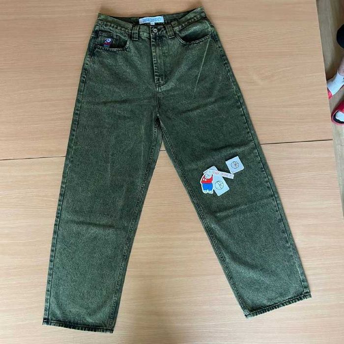 Polar Big Boy pants, olive green