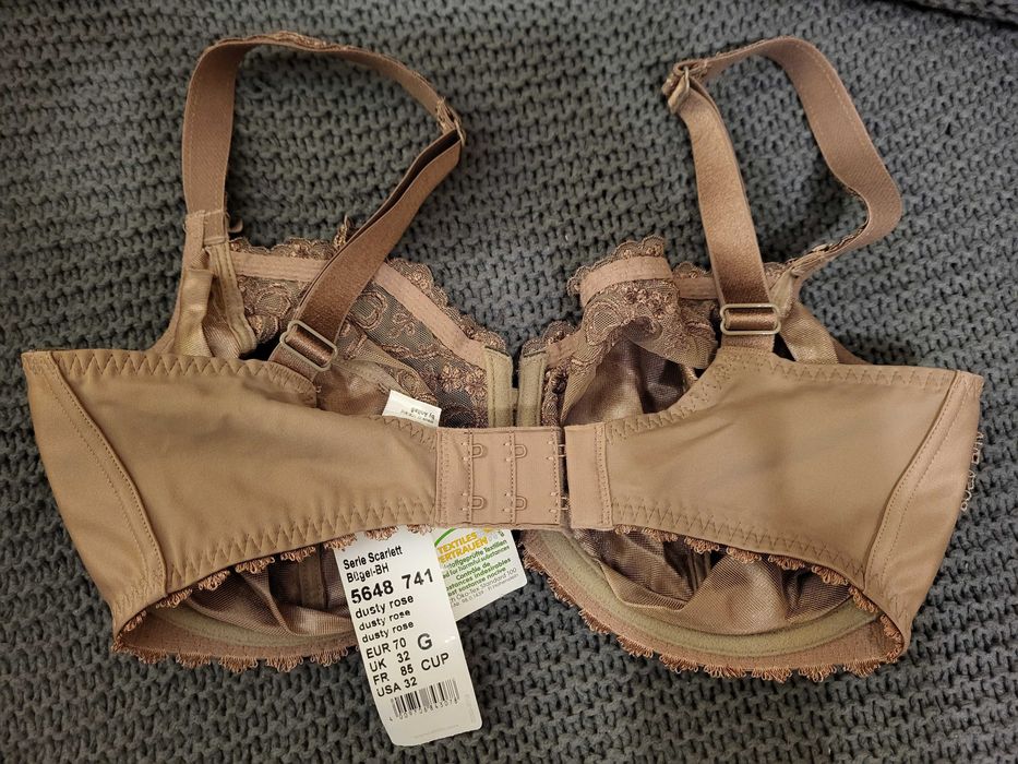 Biustonosz Rosa Faia; kolor dusty rose-brudny róż, rozmiar: 70G