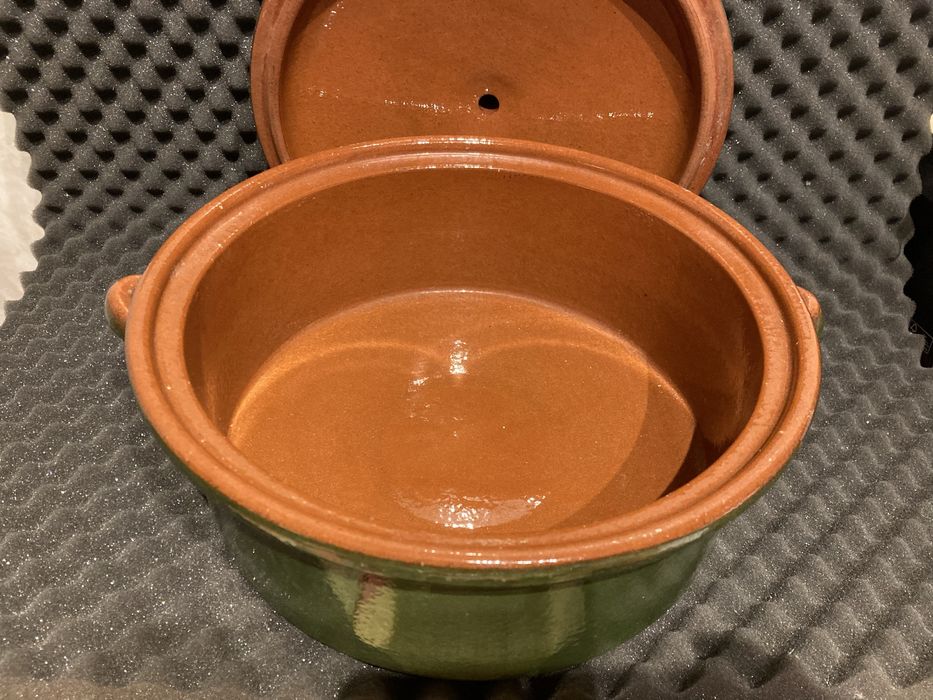 Tacho de barro vidrado