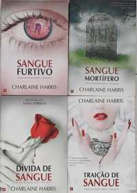 Charlaine Harris 4 Livros 1as edç em Portugal