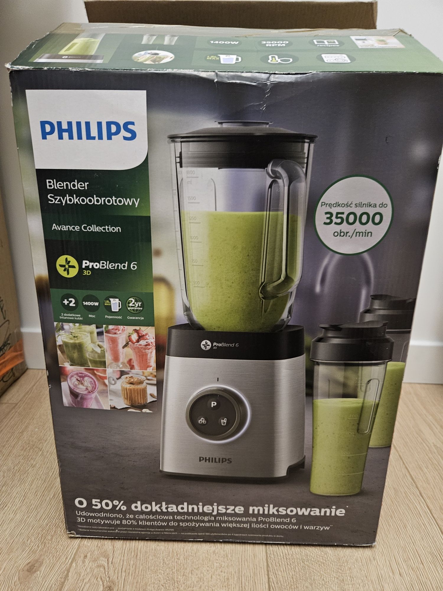 Blender kielichowy Philips Pro blend 6