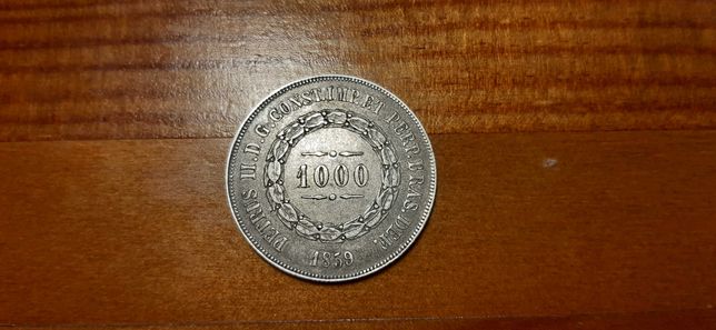 1000 Reis - Brasil 1859