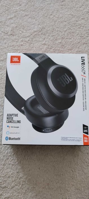 Słuchawki nauszne JBL Live 660NC czarne