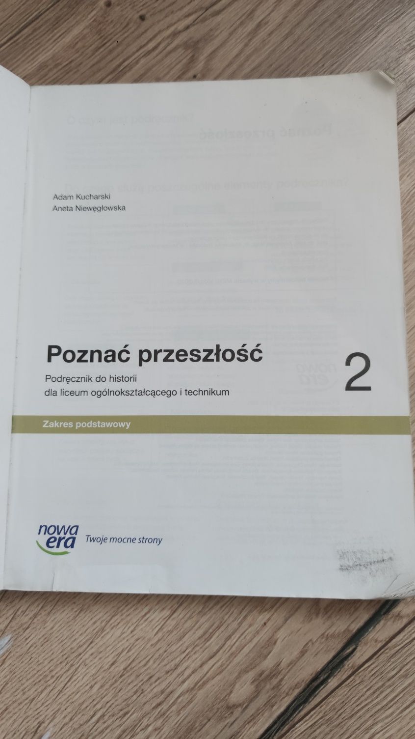 Poznać przeszłość 2,podręcznik do historii