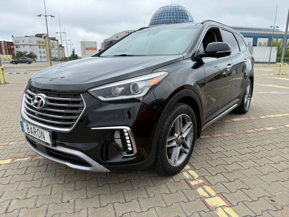 Hyundai Santa Fe Limited Ultimate 3.3 V6 290 KM, najbogatsza wersja 6-osob bezwypadkowy