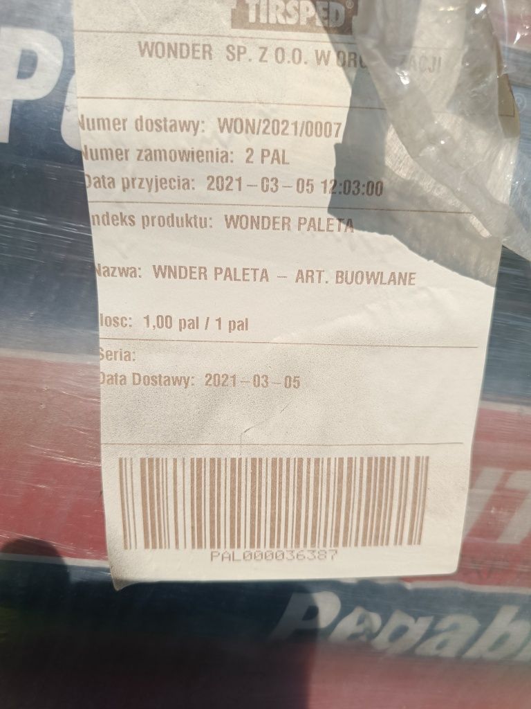 Zaprawa do bloczków murowania ITP nowa
