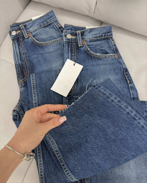 Джинси zara wide leg
