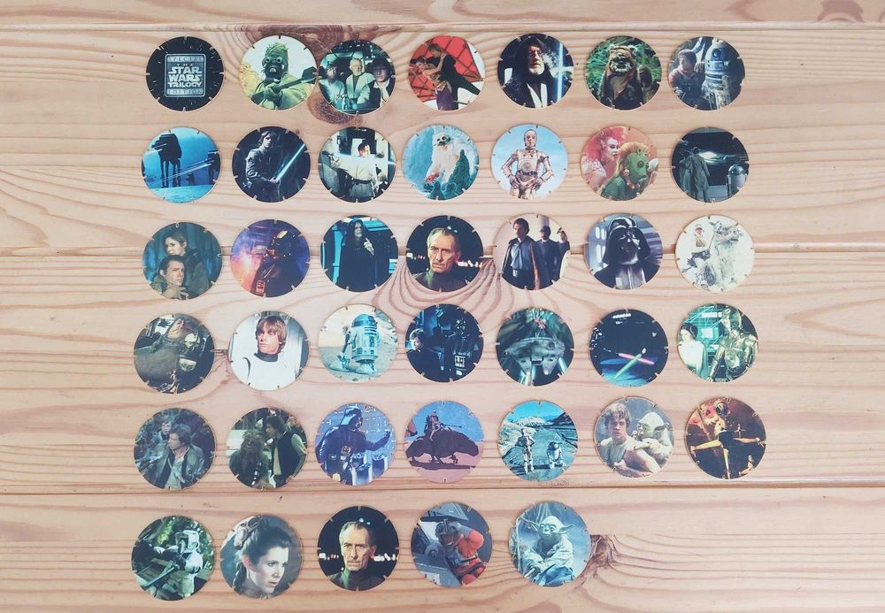 Star Wars tazos Frito-Lay