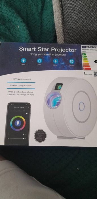 Inteligentny projektor LED gwiaździstego nieba, projektor gwiazd z Gal