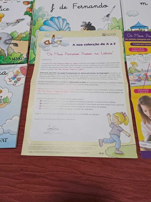Coleção “Os Meus Primeiros Passos na Leitura” – 24 livros de capa dura