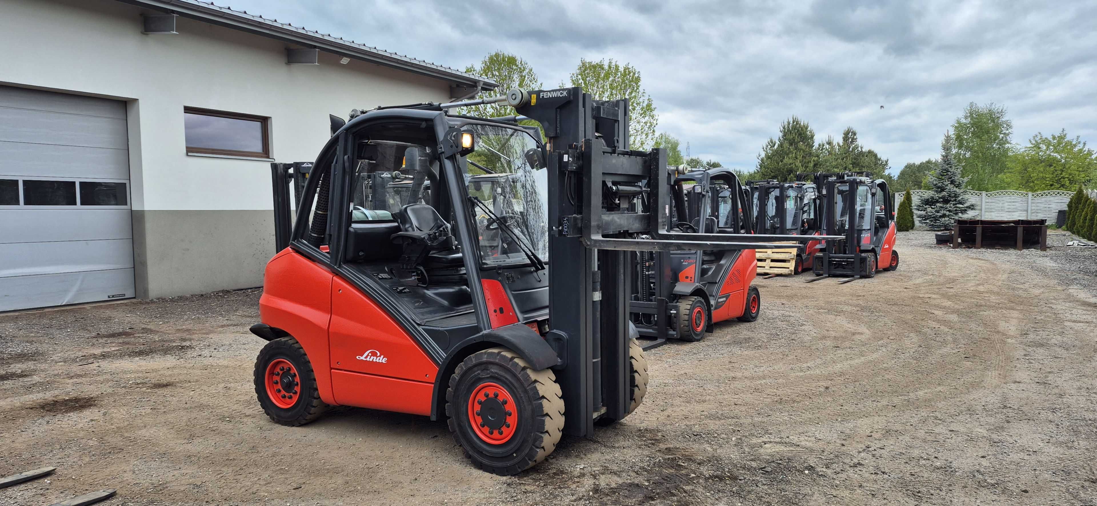Linde H50T - Triplex 4.70 m - Tylko 5600 mth - 4 sekcje - Stan BDB