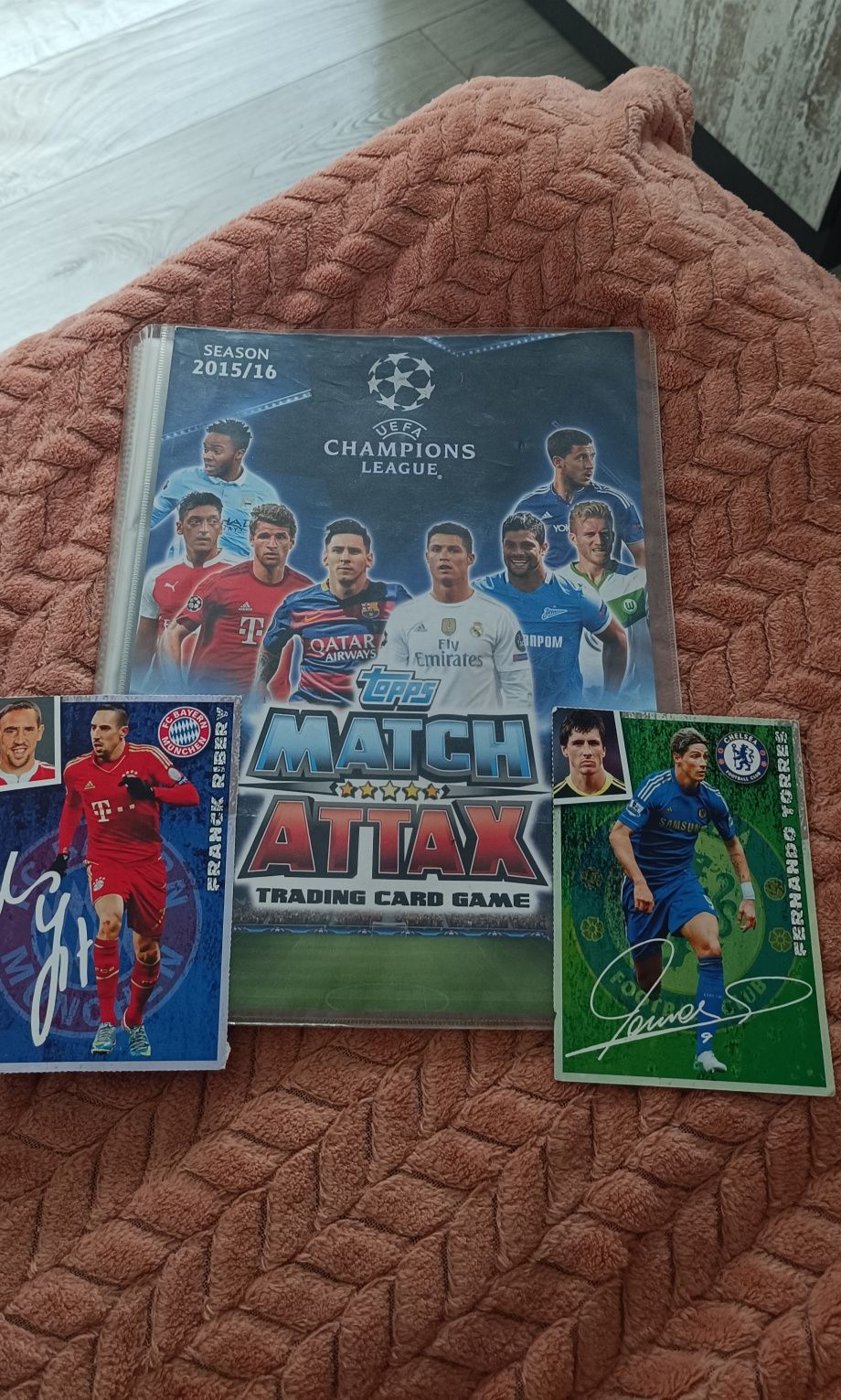 Karty piłkarskie match attax