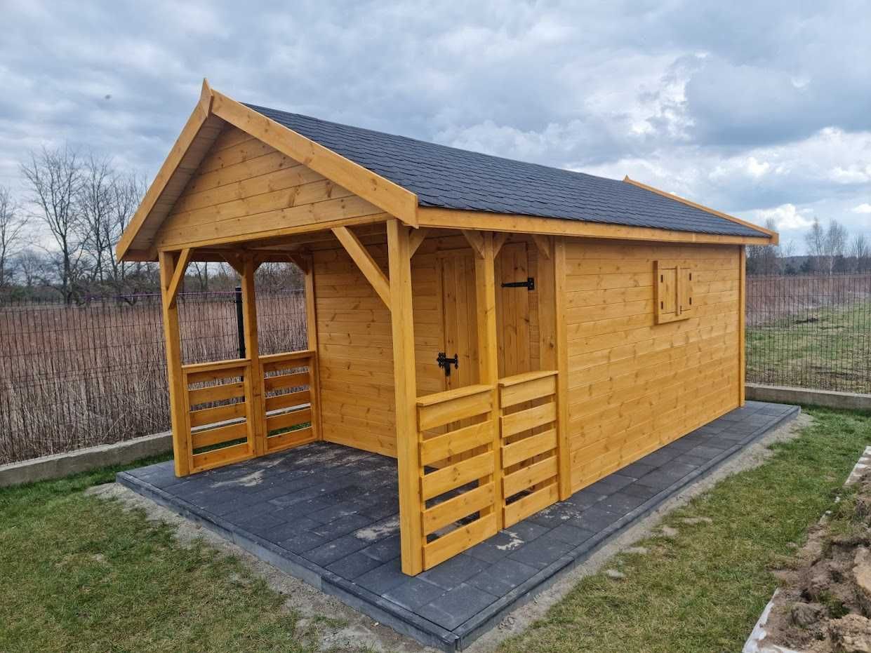 domek drewniany drewniane domki wiaty drewutnie altany 3x6