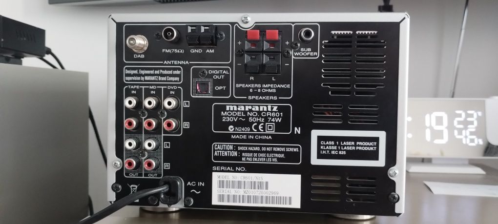 Marantz CR-601 Receiver CD,pilot,instrukcja