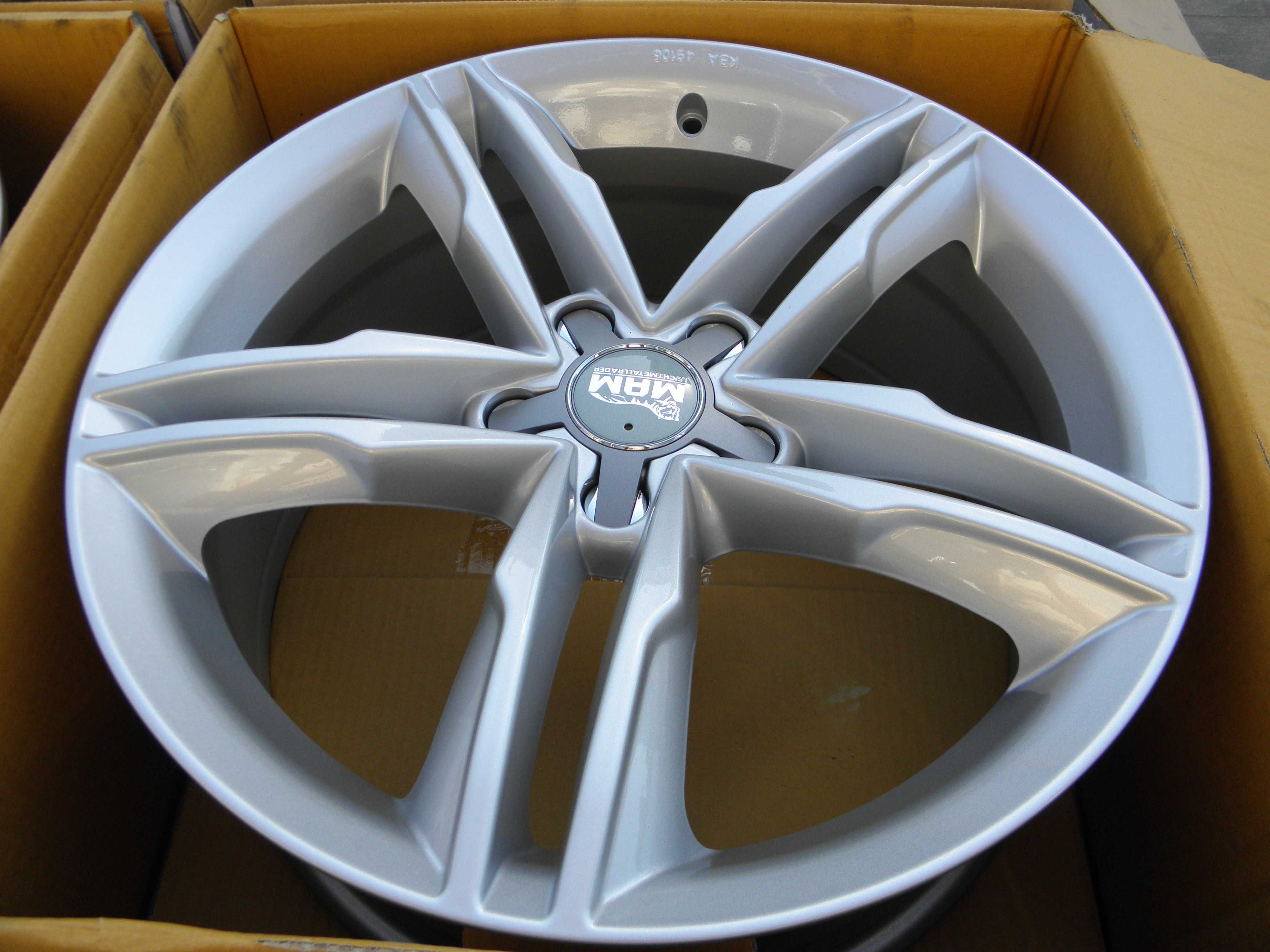 Felgi 18 Audi A4 A6 Q5 S4 VW Arteon ID.4 ID.5 Tiguan 5x112 ET44 MAM A1