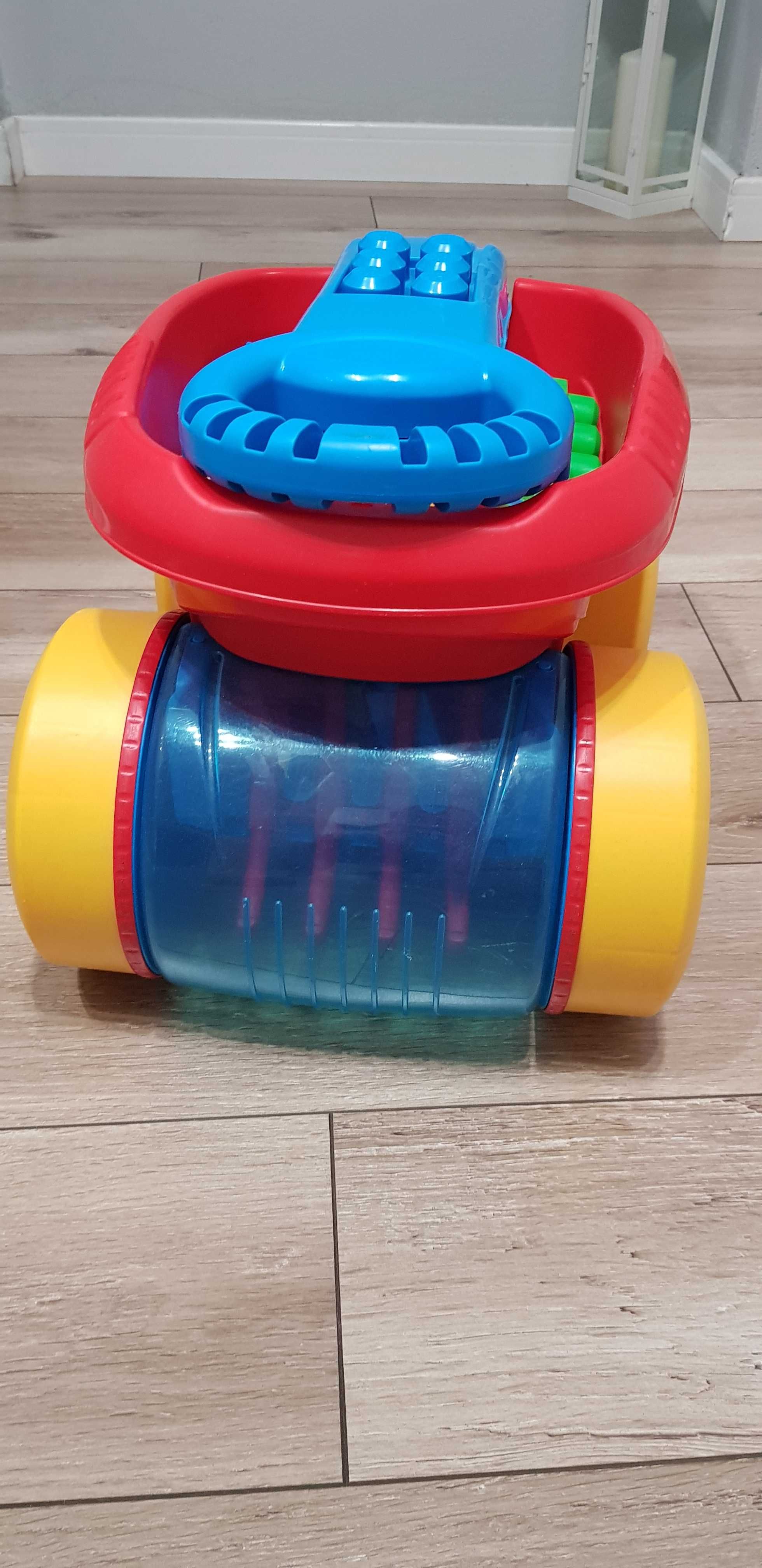 Wózek mega bloks fisher price zbieracz klocków