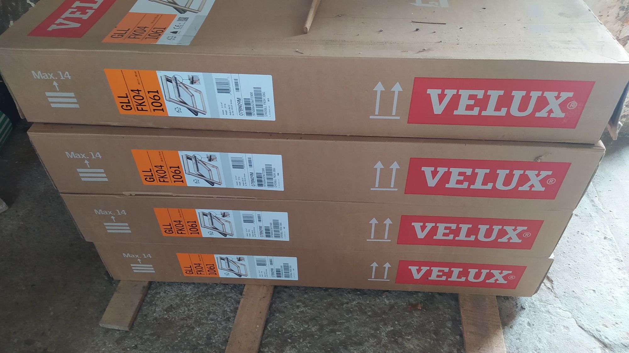 Okno Velux GLL FK04