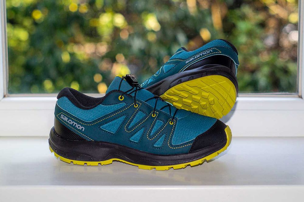 Кросівки трекінгові Salomon Pika II Jr 408151 Blue/Lemon 37 р оригінал