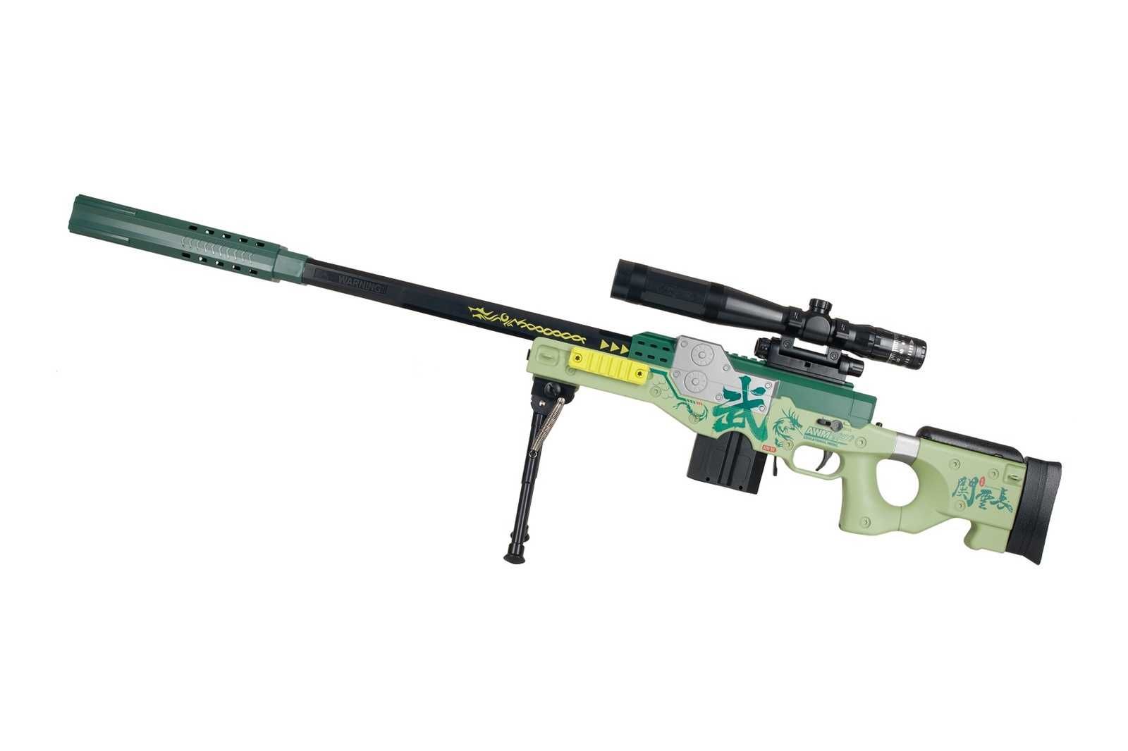 101594 Pistolet Snajperski atak