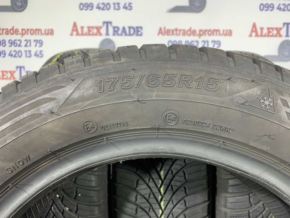 4 шт 175/65 R15 Firestone Multiseason Gen-2 шини б/у, 2020 рік