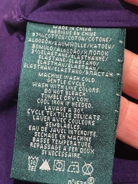 Camiseiro Senhora Ralph Lauren cor roxa