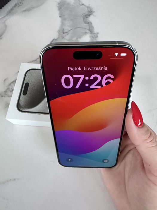 Iphone 15 Pro 128 Gb jak nowy