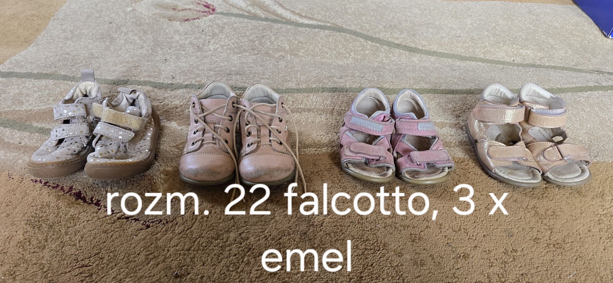 Buty/buciki/sandały emel, falcotto rozm. 22