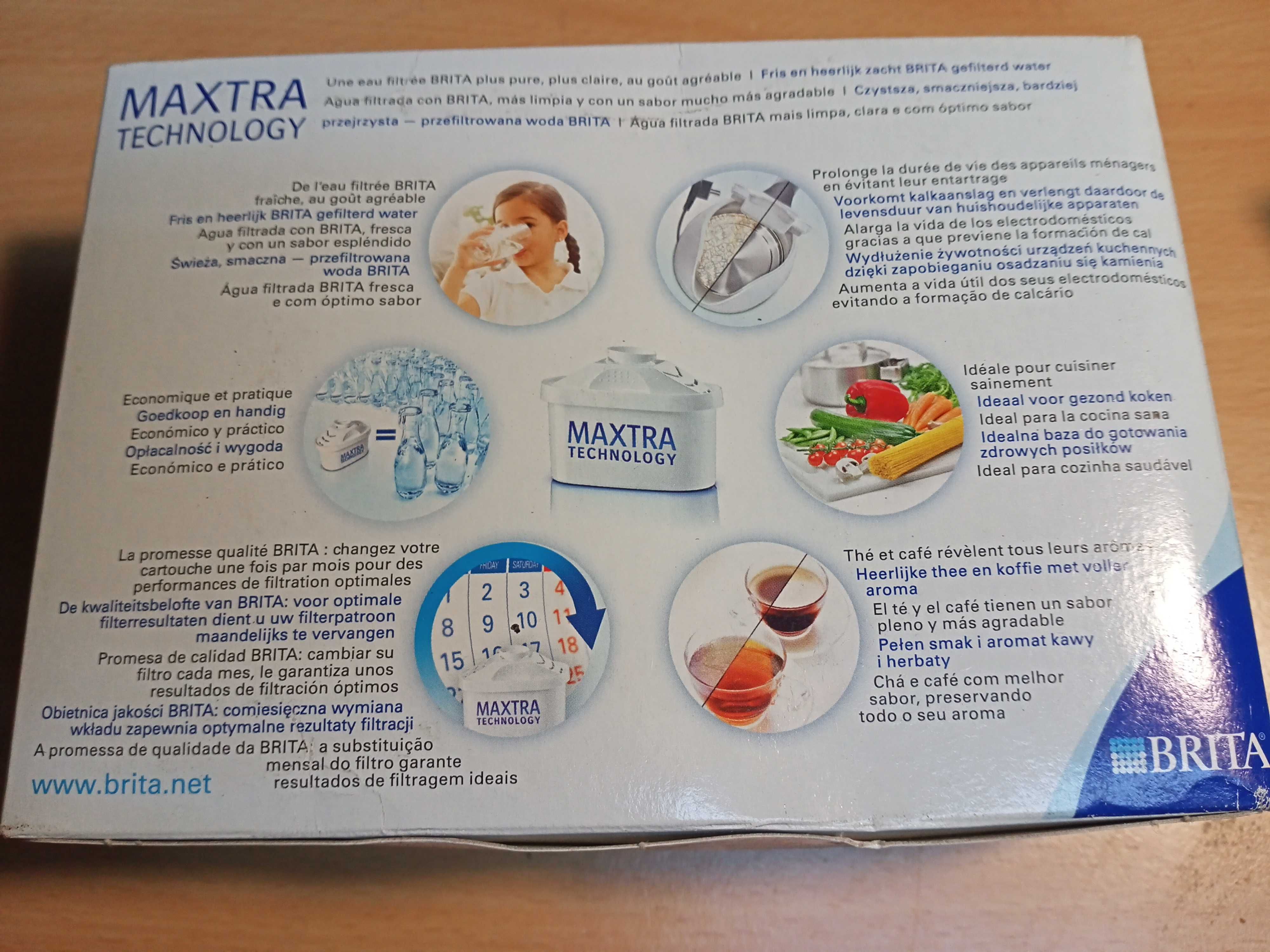 BRITA - Filtro de água potável 2 embalagens