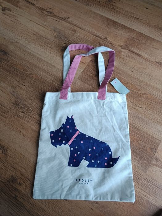 Torba Radley London nowa torebka zakupy pies piesek