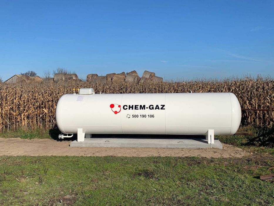 Zbiornik na gaz 2700, 3650,4850,6400 Dostawa/Montaż/Propan