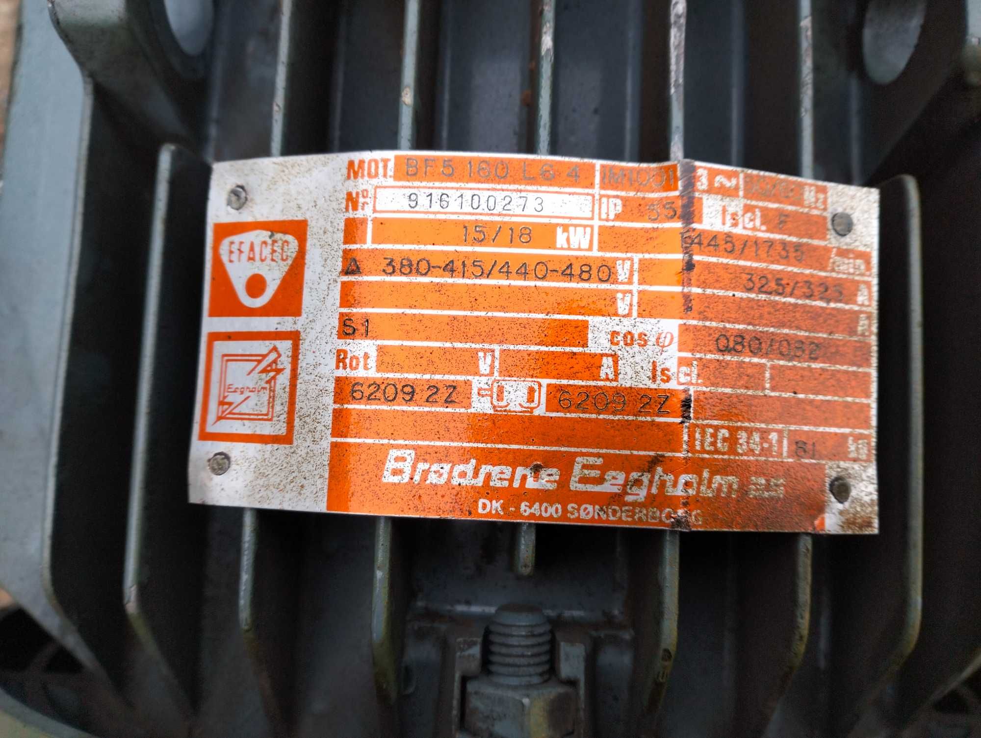 Silnik elektryczny 15 kw 1445 obr/min