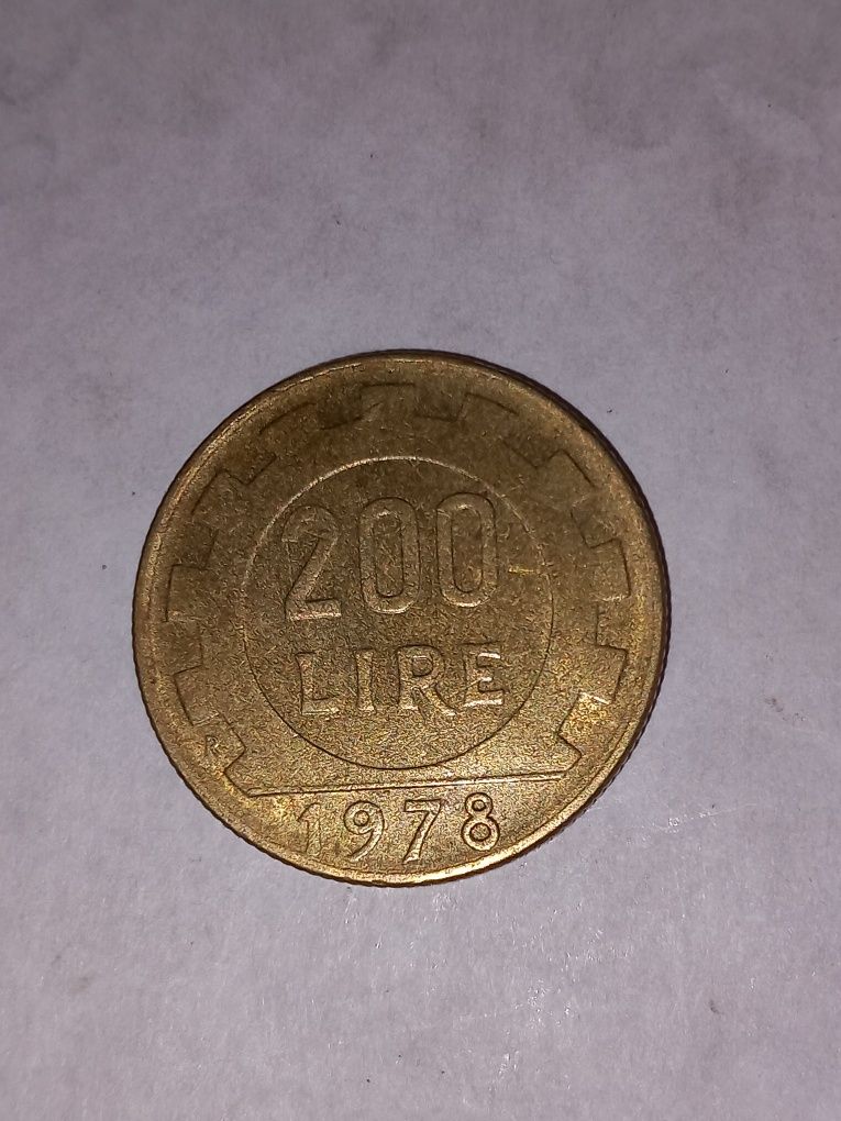 Moeda 200 lire 1978
