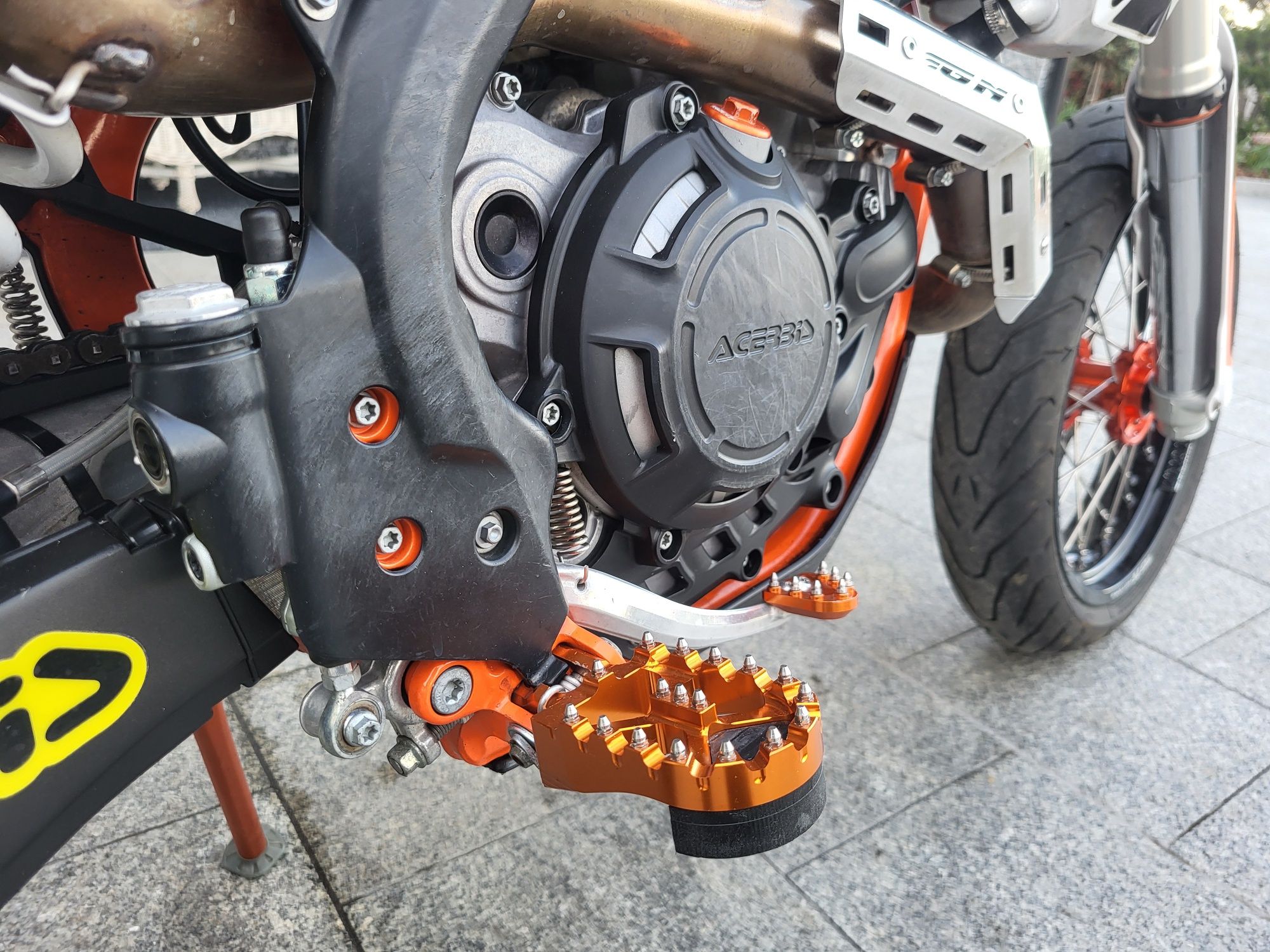 KTM EXC 450 Six Days 2017 – Supermoto – Stan idealny