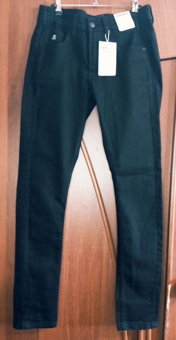 Нові. Штани, брюки чоловічі. Cropp denim 32 розмір. Чорні.