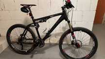 Rower Cube AMS 130 Full Fox Race Black/Anodized rama 20 stan idealny