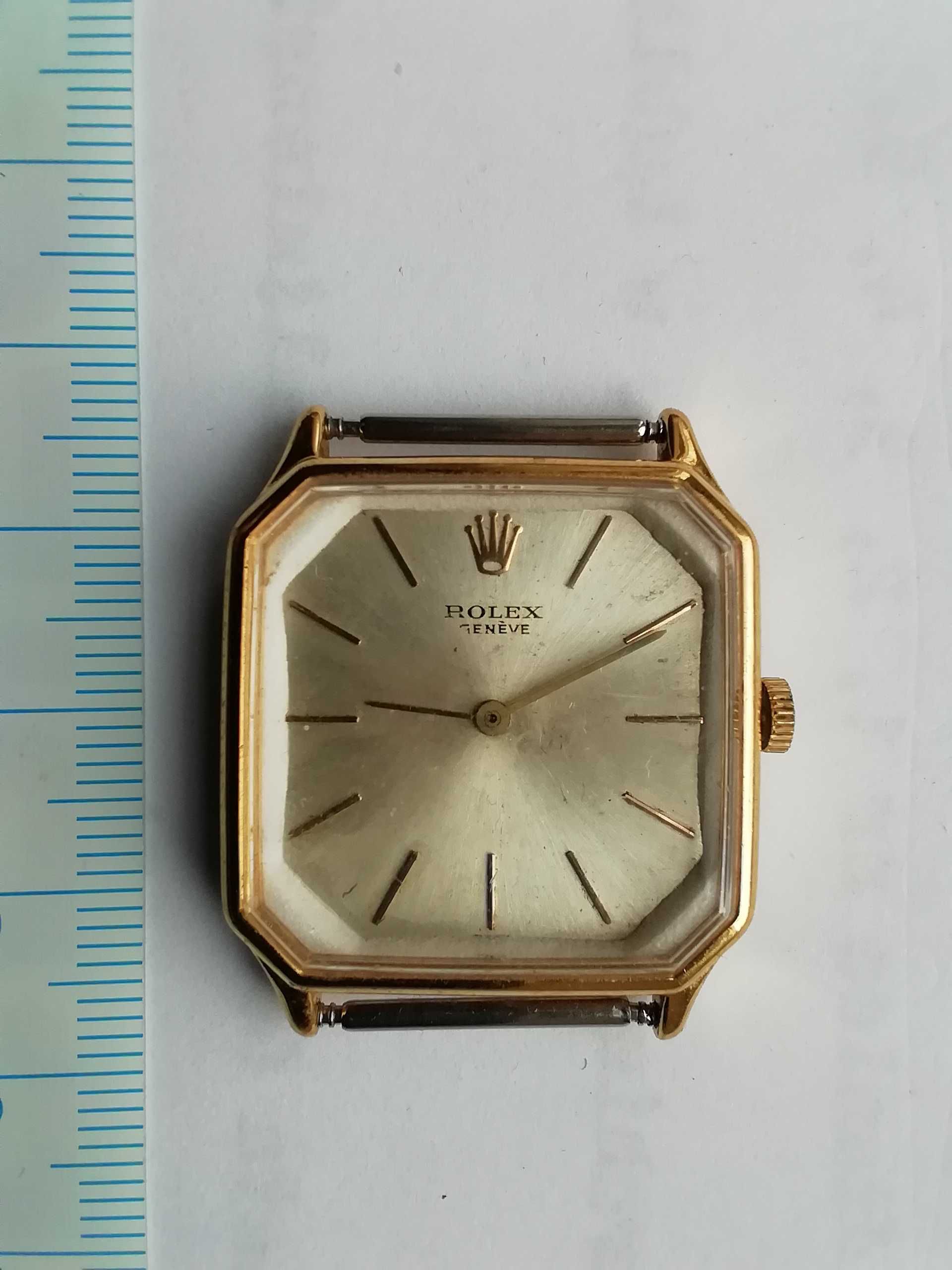 Zegarek męski Rolex mechaniczny w kopercie pozłacanej sprawny