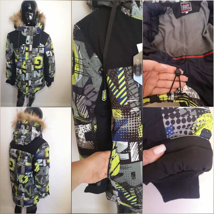 Зимова куртка. Тепла куртка на хлопчика 128- 164