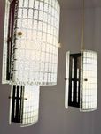 Lampa sufitowa w stylu MId Century, Niemcy '70, PRL Design, RETRO