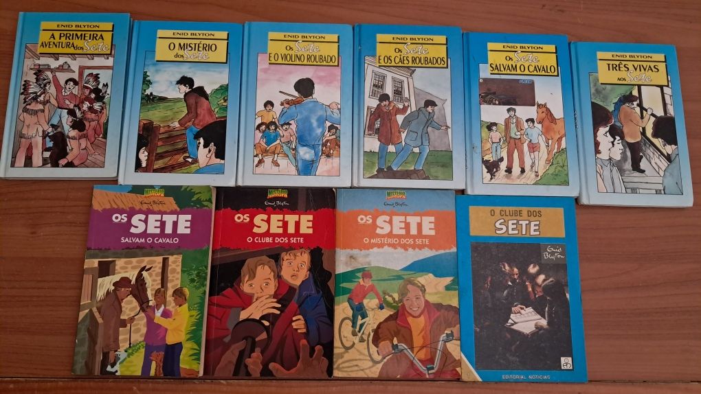Enid Blyton, Os cinco, Os sete, Mistério   As Gêmeas