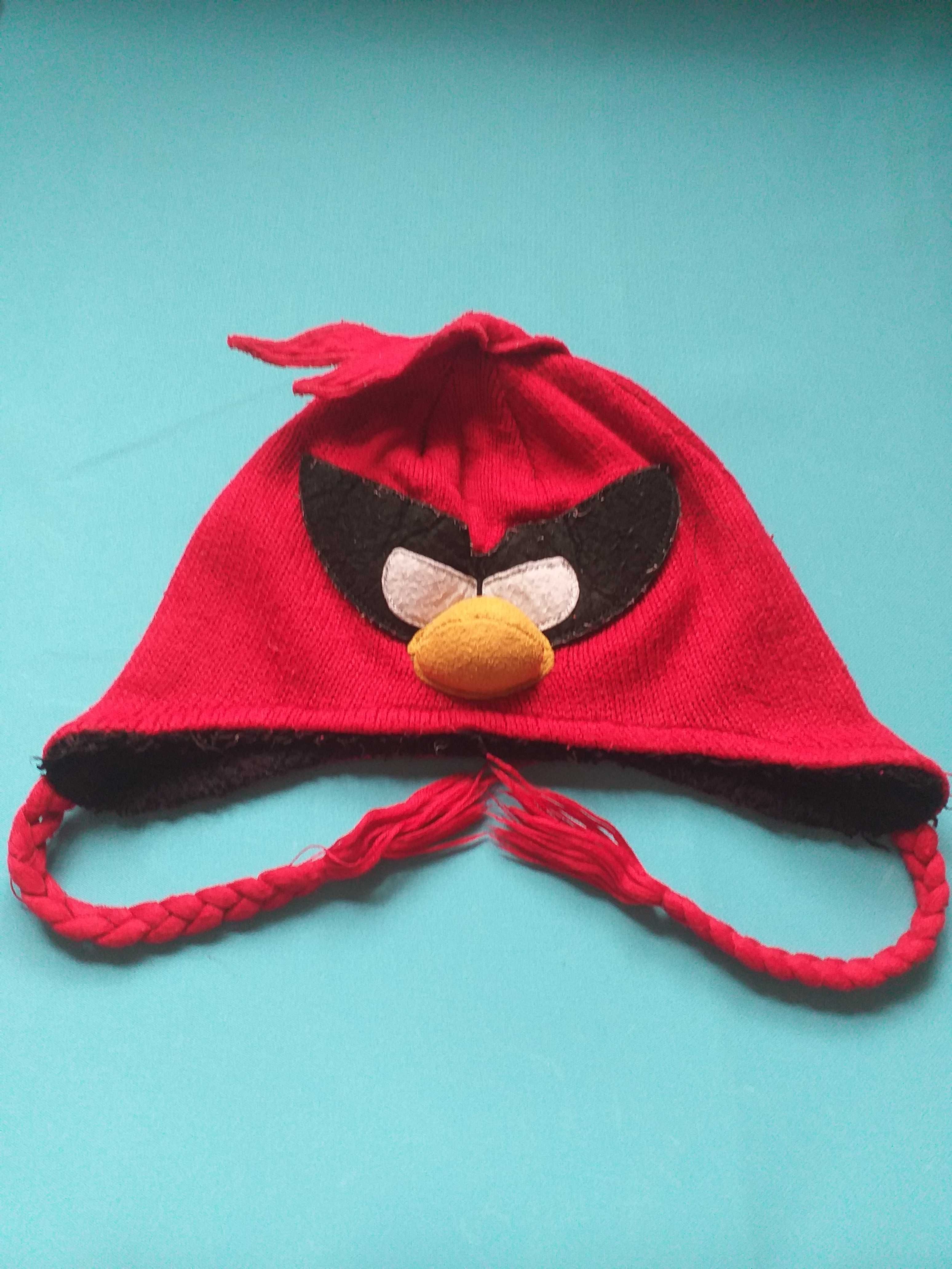 Czapka  zimowa ,,AngryBirds ,,rozm 56