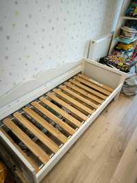 Łóżko łóżeczko Ikea hensvik białe