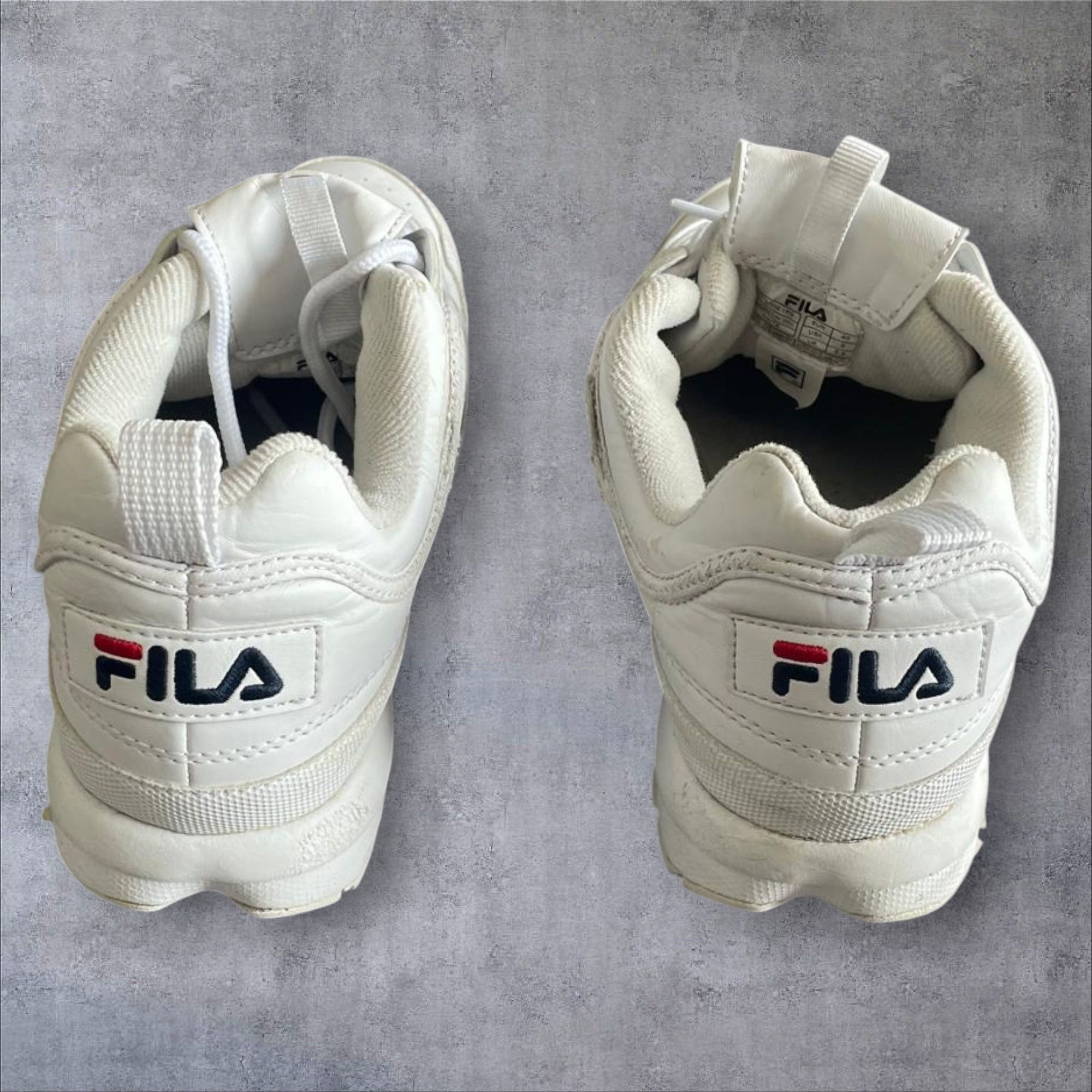 Buty Fila białe rozm 40