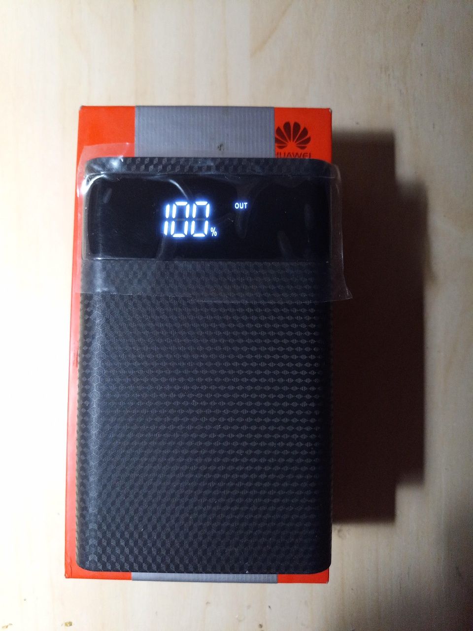 Power Bank Павербанк Display 2USB + Type-C Фонарь
