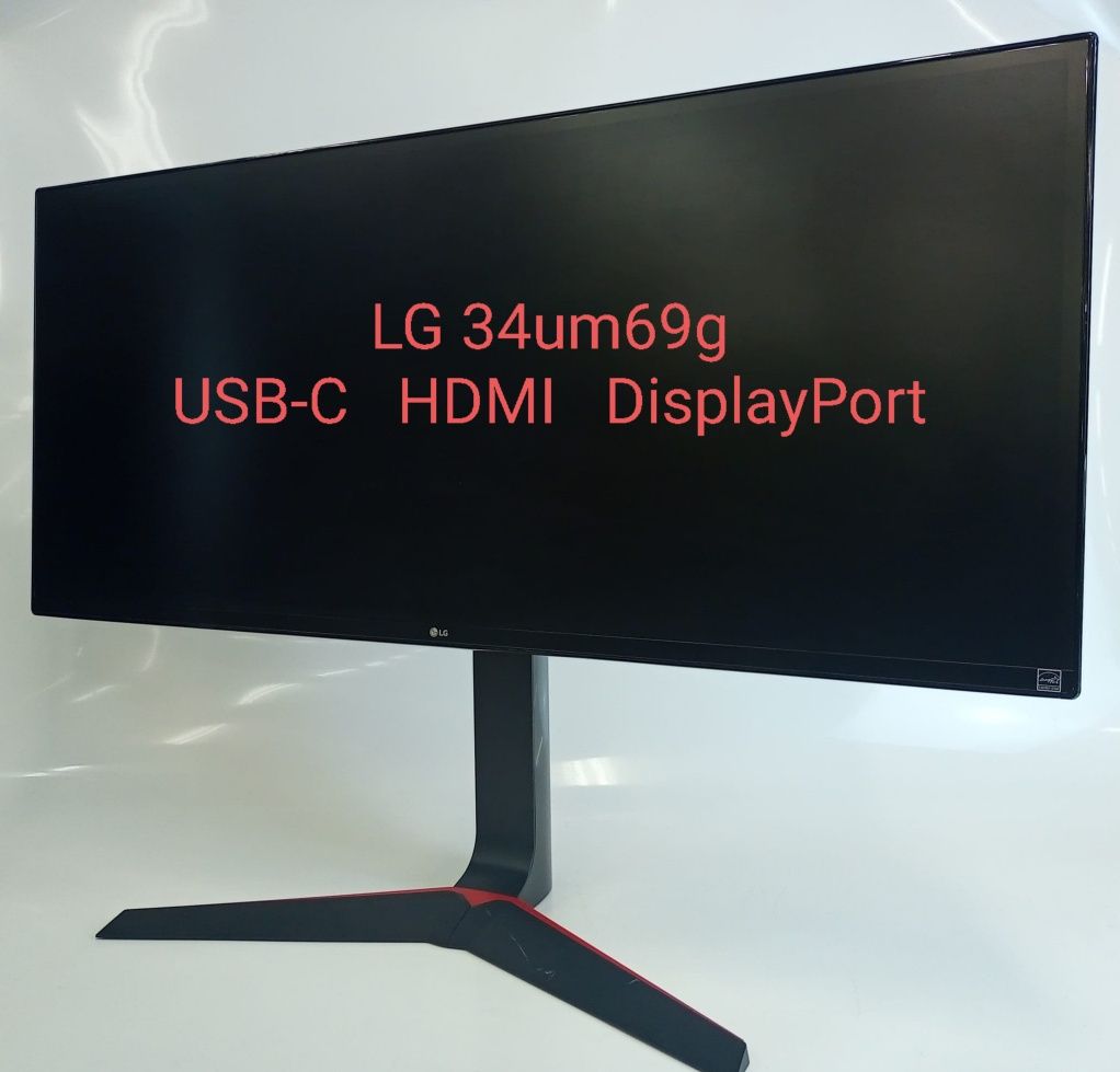Монитор LG 34UM69g в отличном состоянии