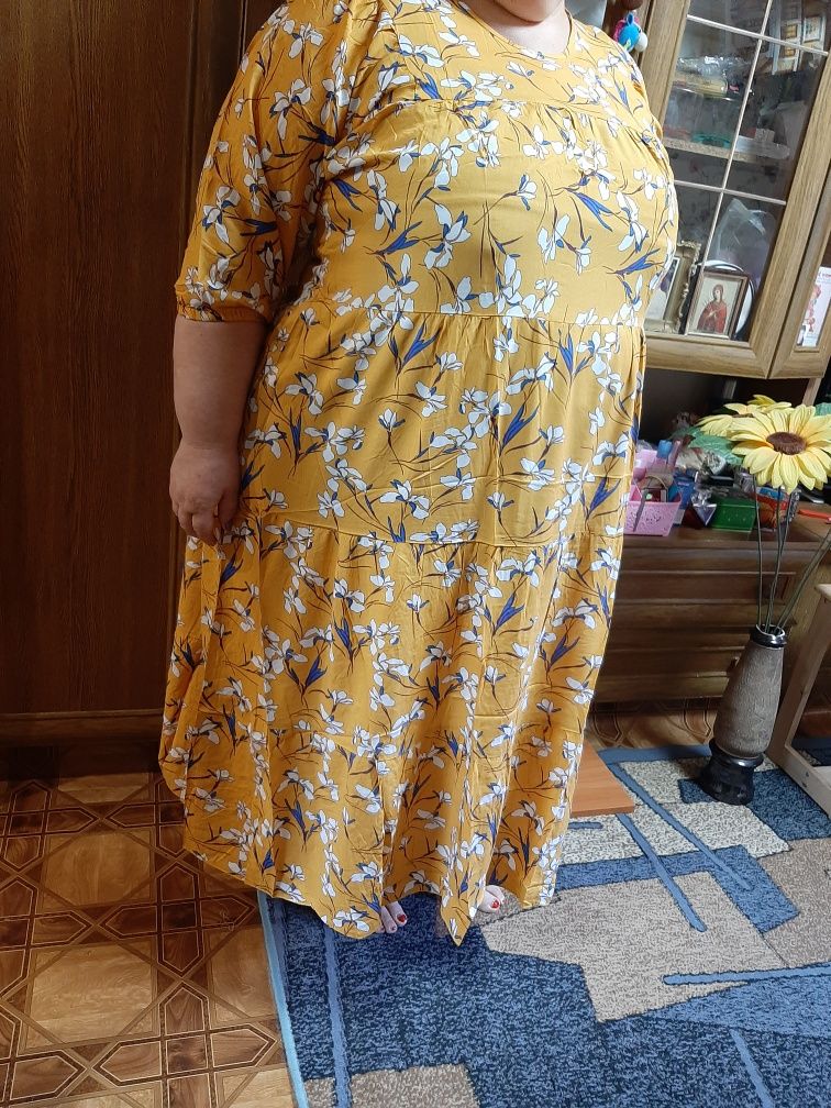 Сукня платье большой размер сарафан юбка туника