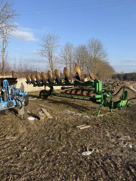 Плуг оборотний 8+1+1 DOWDESWELL, по полю, з ПЕРЕДПЛУЖНИКАМИ,