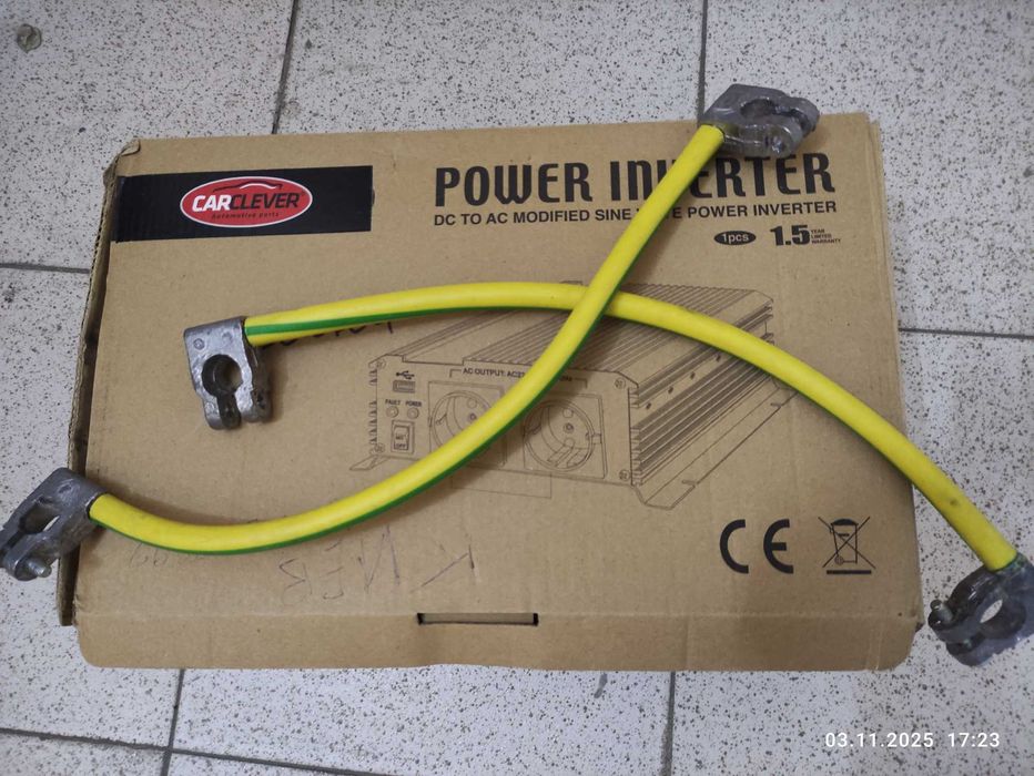Потужний інвертор Power inverter 12v 220v новий