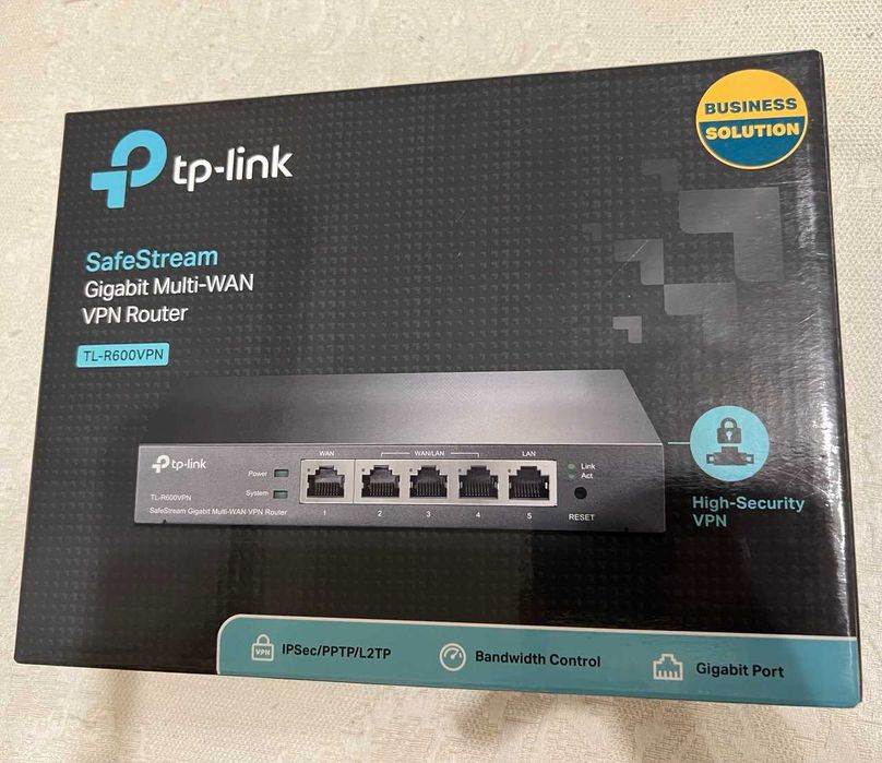 Продам гігабітний VPN-маршрутизатор TP-Link TL-R600VPN