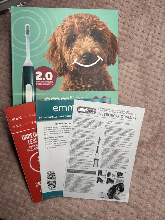 Szczoteczka ultradźwiękowa dla zwierząt NOWA